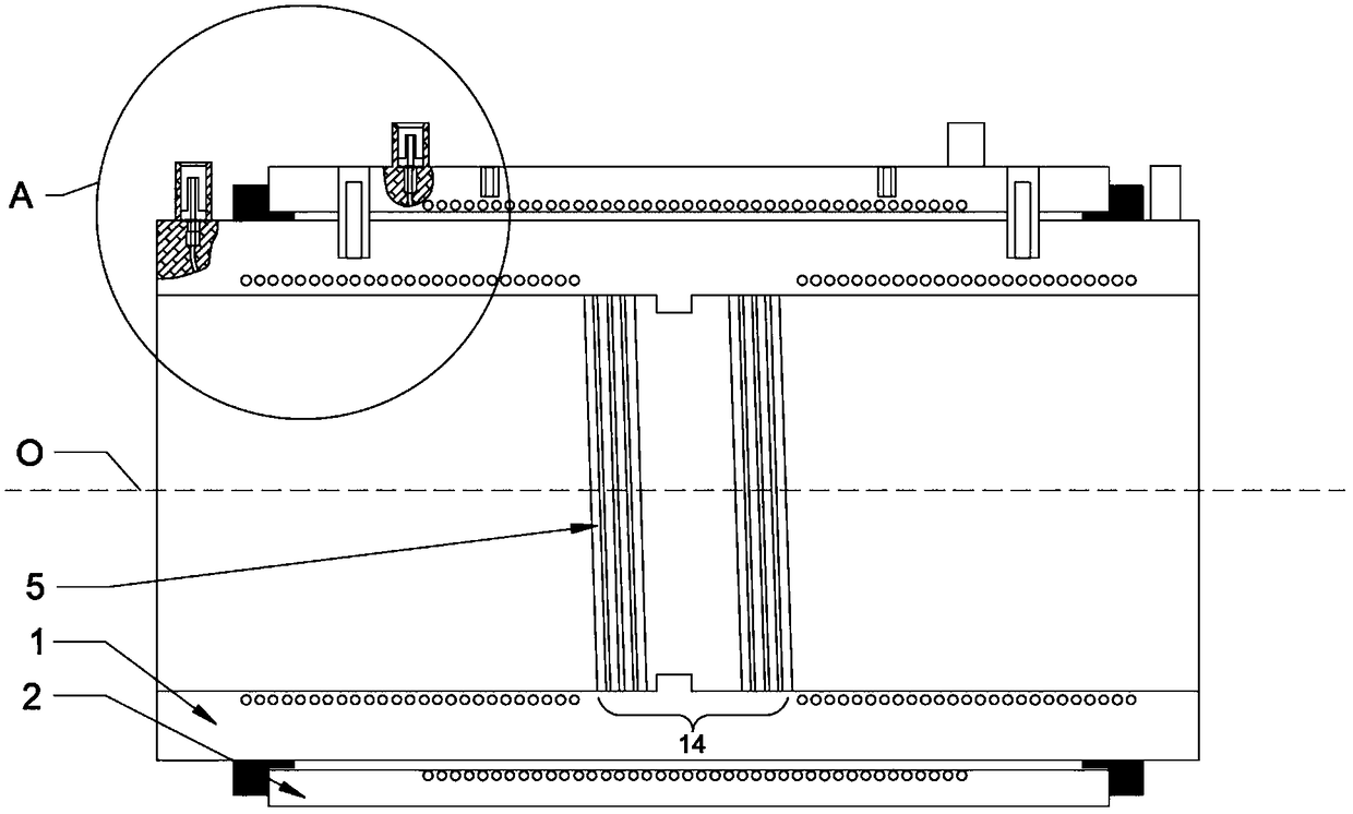 Combined type electric smelting pipe