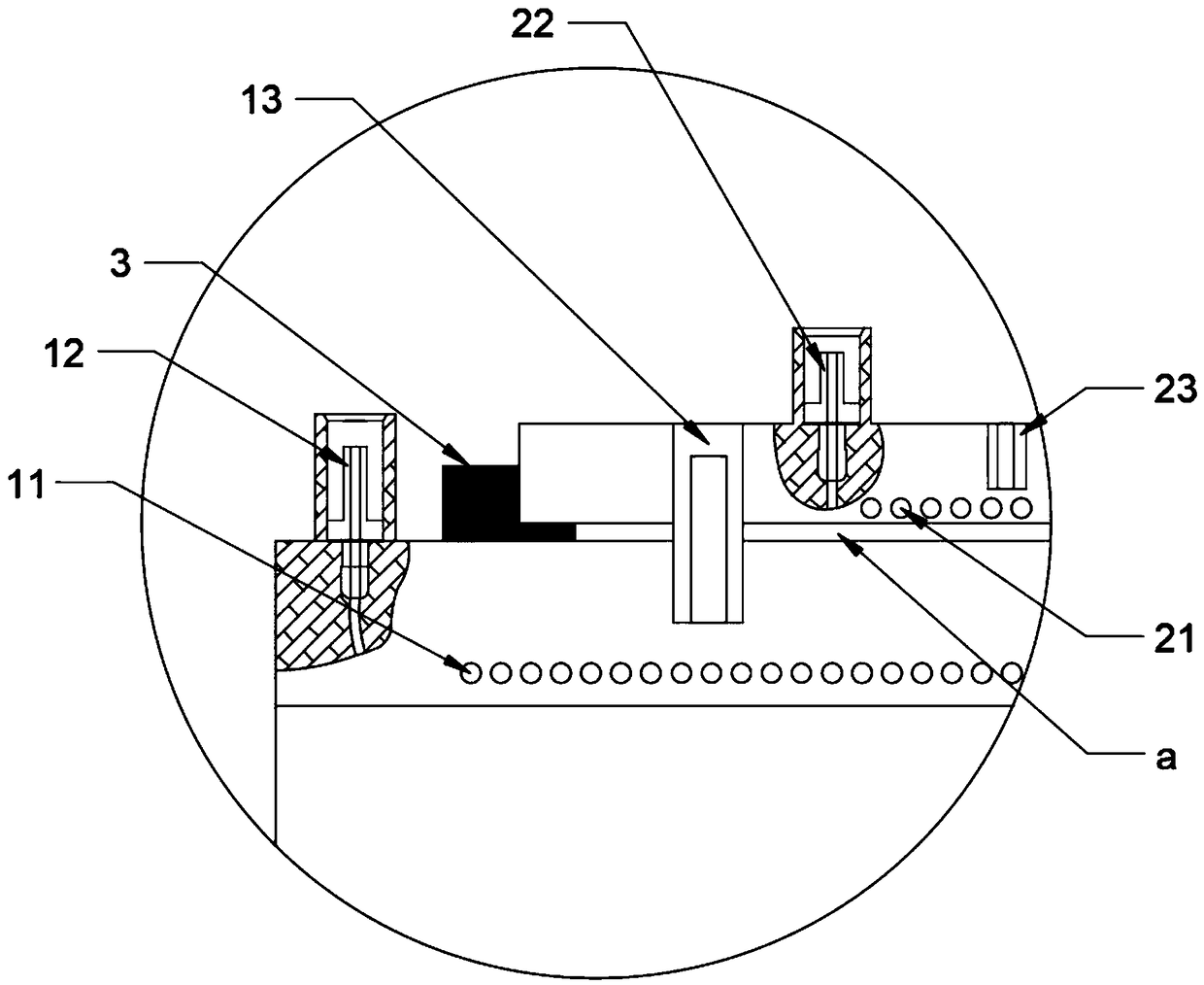 Combined type electric smelting pipe