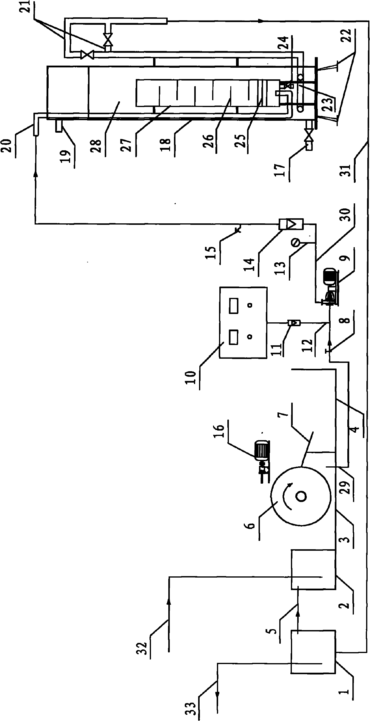 On-line purification equipment for metal machining fluid and purification method thereof