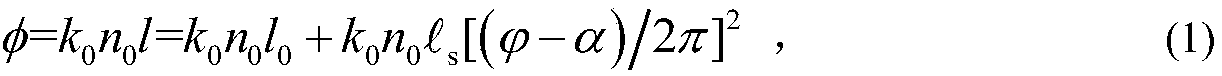 Phase plate capable of producing light orbital angular momentum superposition