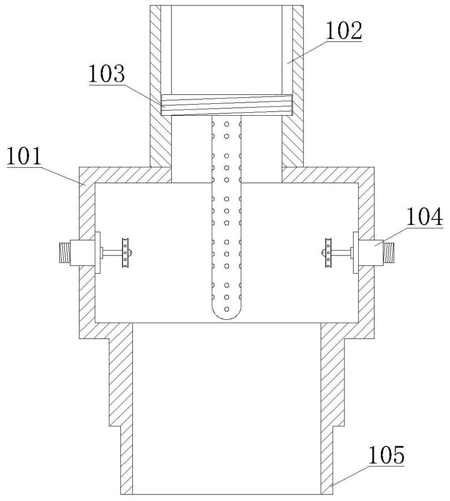 Coke oven flue gas desulfurization cooperative adsorption tar device