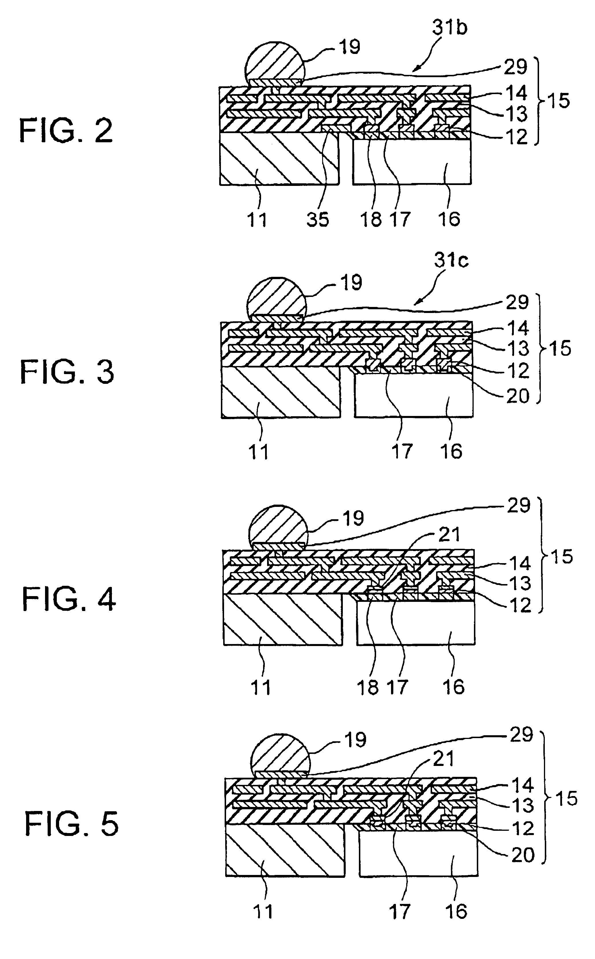 Semiconductor package board using a metal base