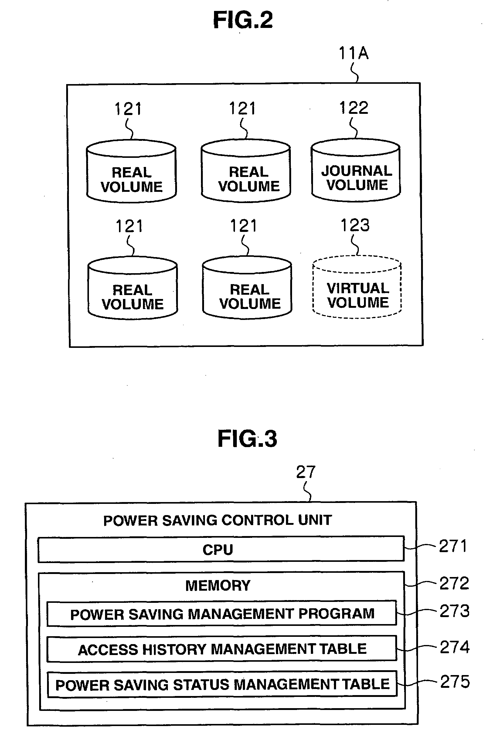 Storage apparatus and power saving method thereof