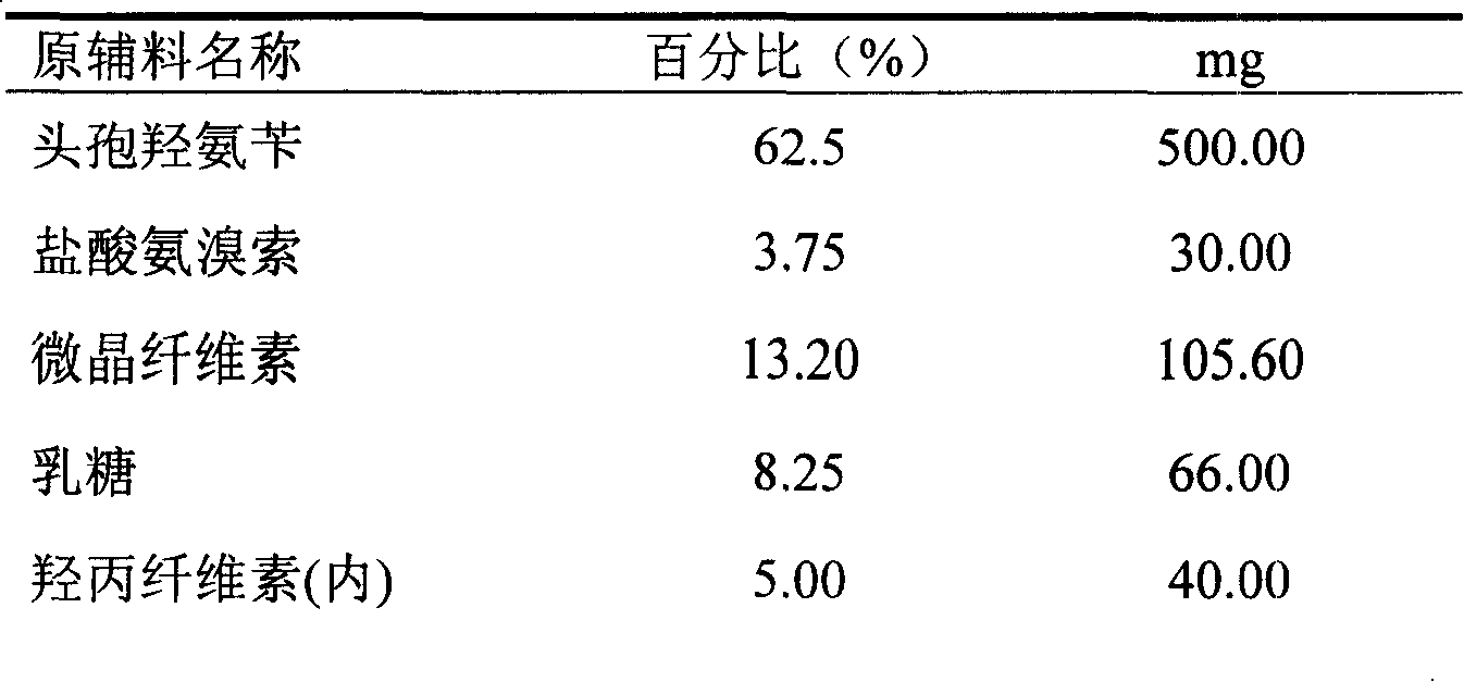 Ambroxol cefadroxil dispersible tablets