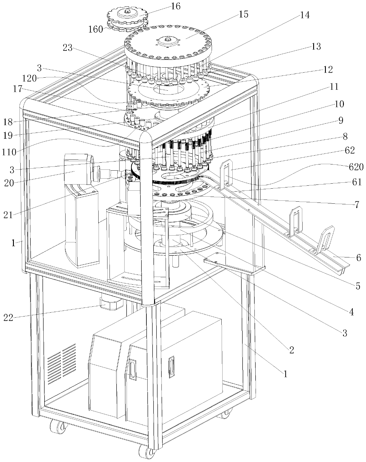 Corona treatment equipment for surface of injector tube body