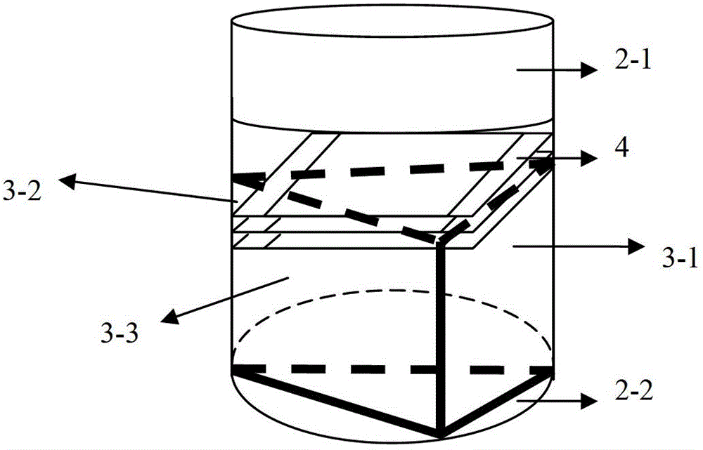 Preparation method of graphene-titanium dioxide composite material