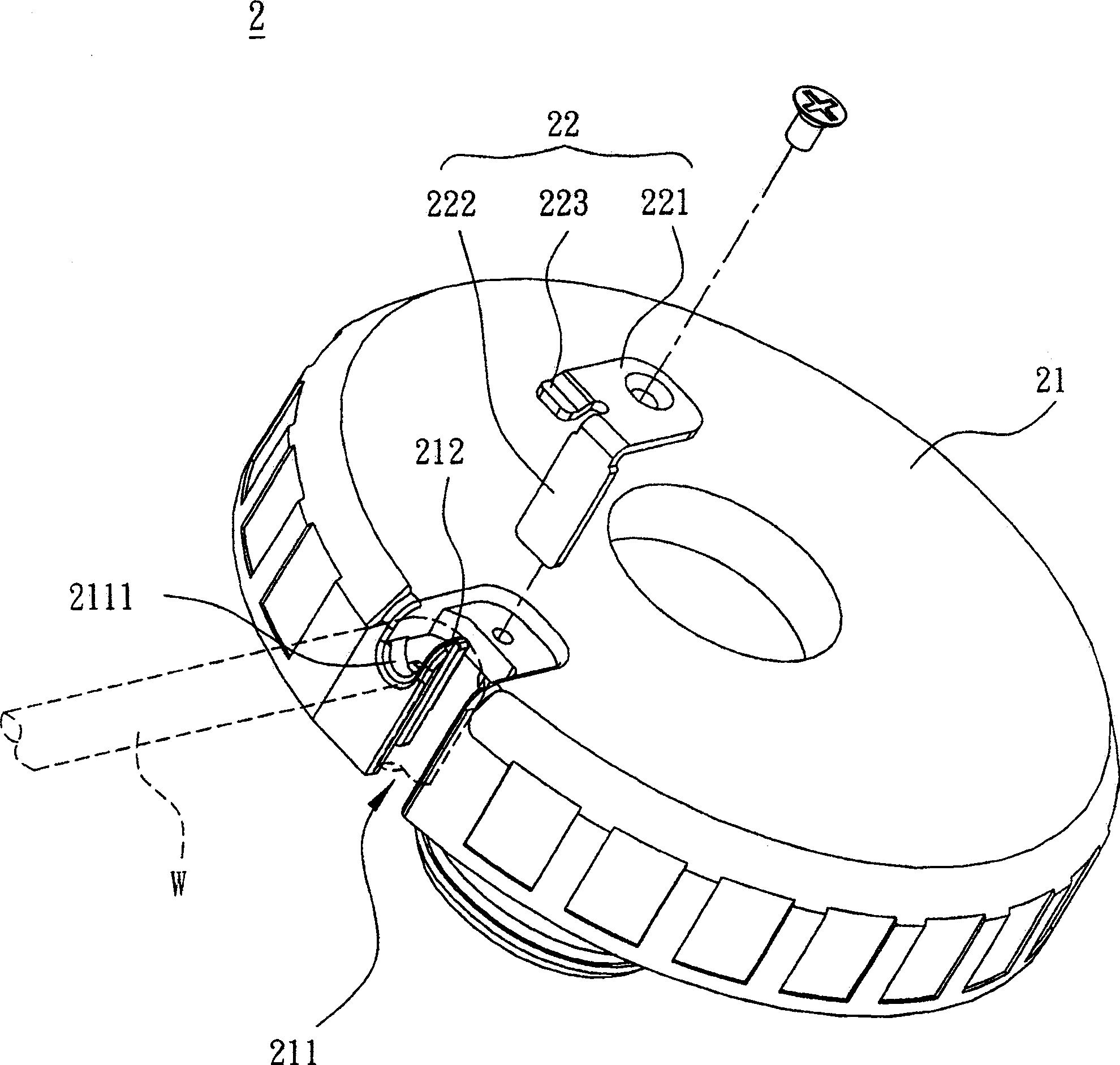 Centrifugal fan and structure of stator thereof