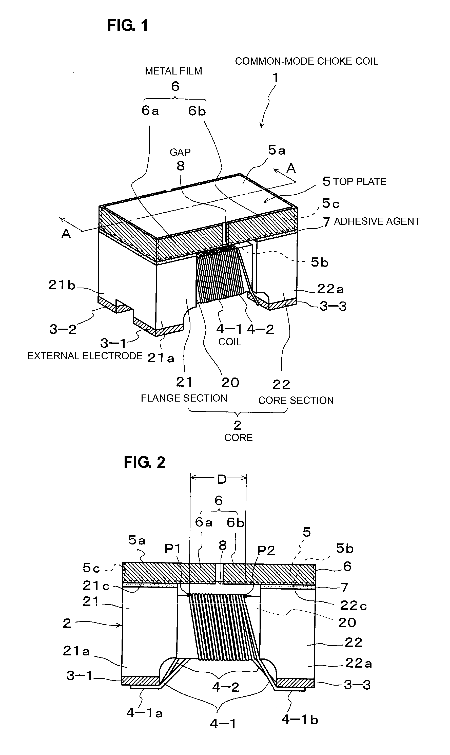 Common-mode choke coil