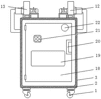 Wood painting device