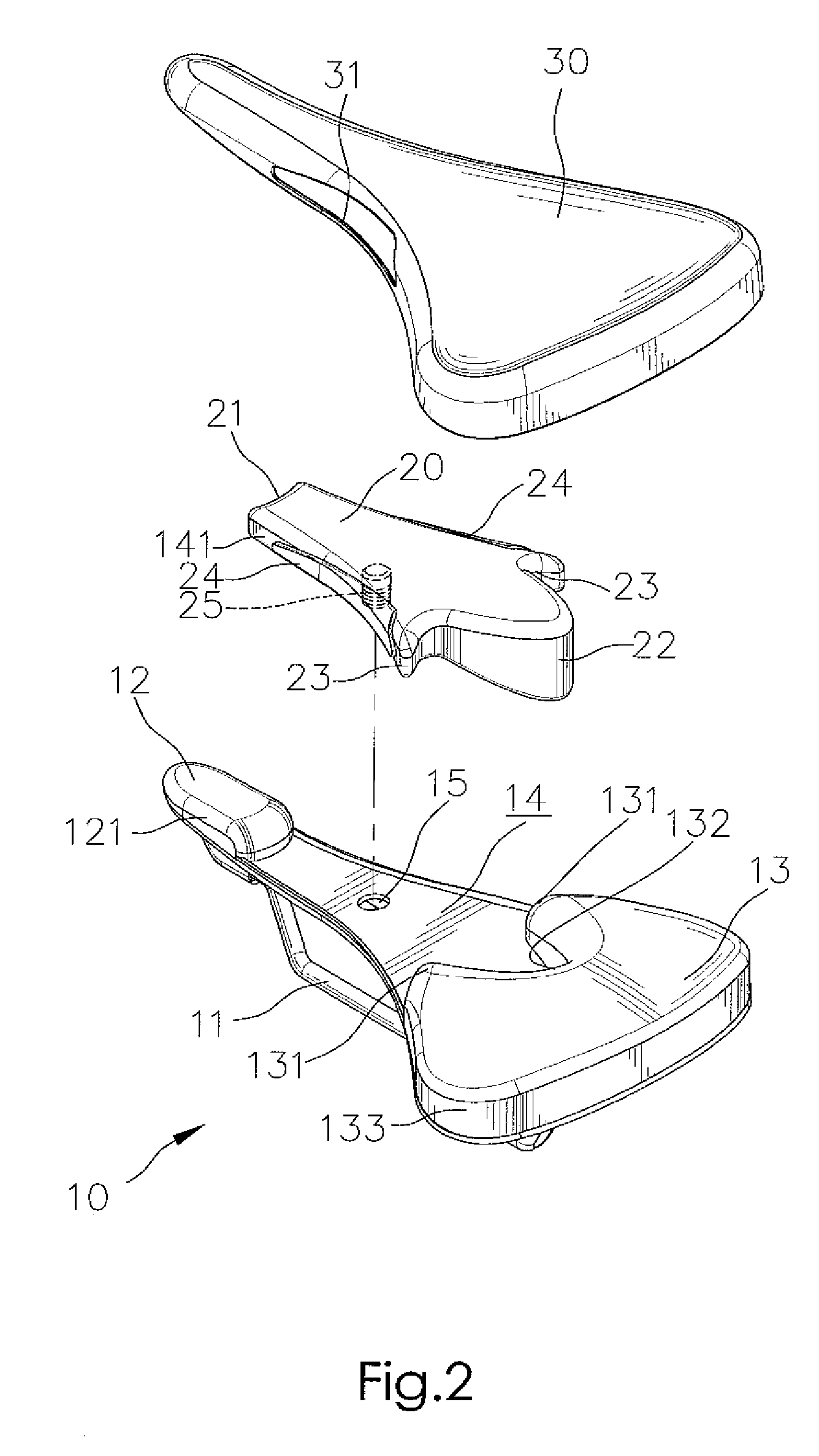 Bicycle saddle