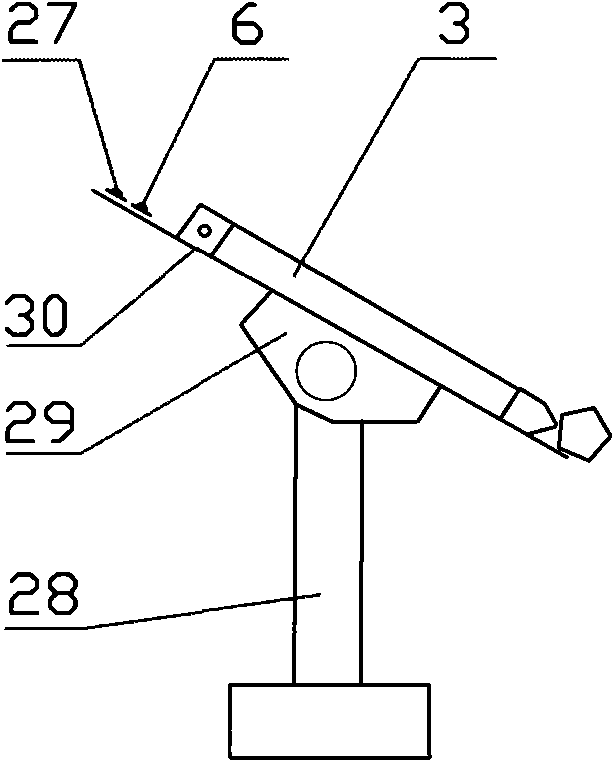 Test system and test method for solar heat collector