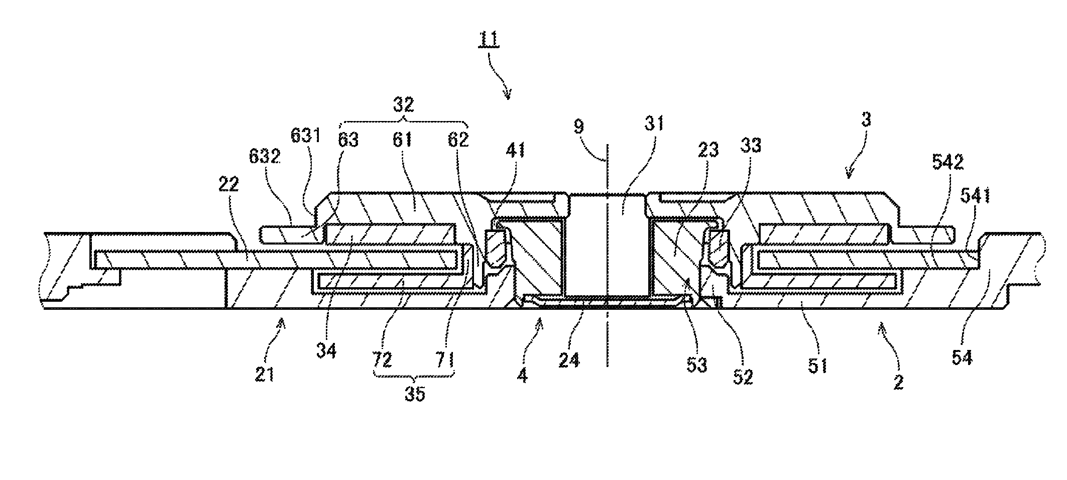 Brushless motor and disk drive apparatus