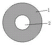 Sheath-core type low-melting-point copolyamide composite fiber and preparation method thereof