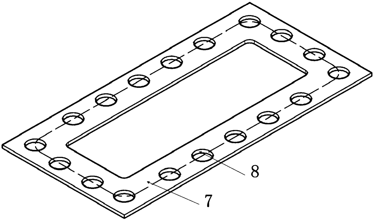 Substrate cooling device based on directional solidification characteristic for promoting laser additive reproduction