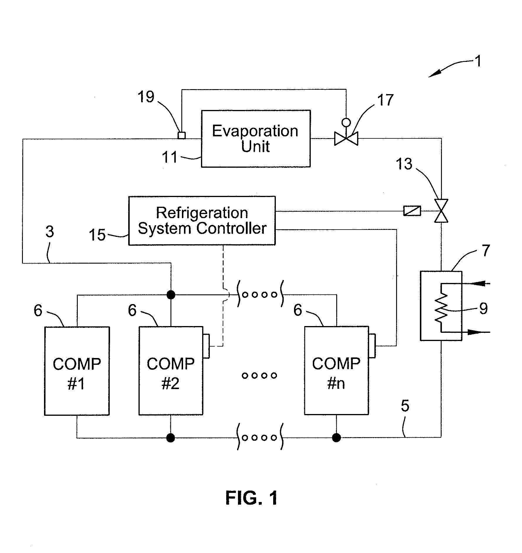 Apparatus and Method for Oil Equalization in Multiple-Compressor Systems