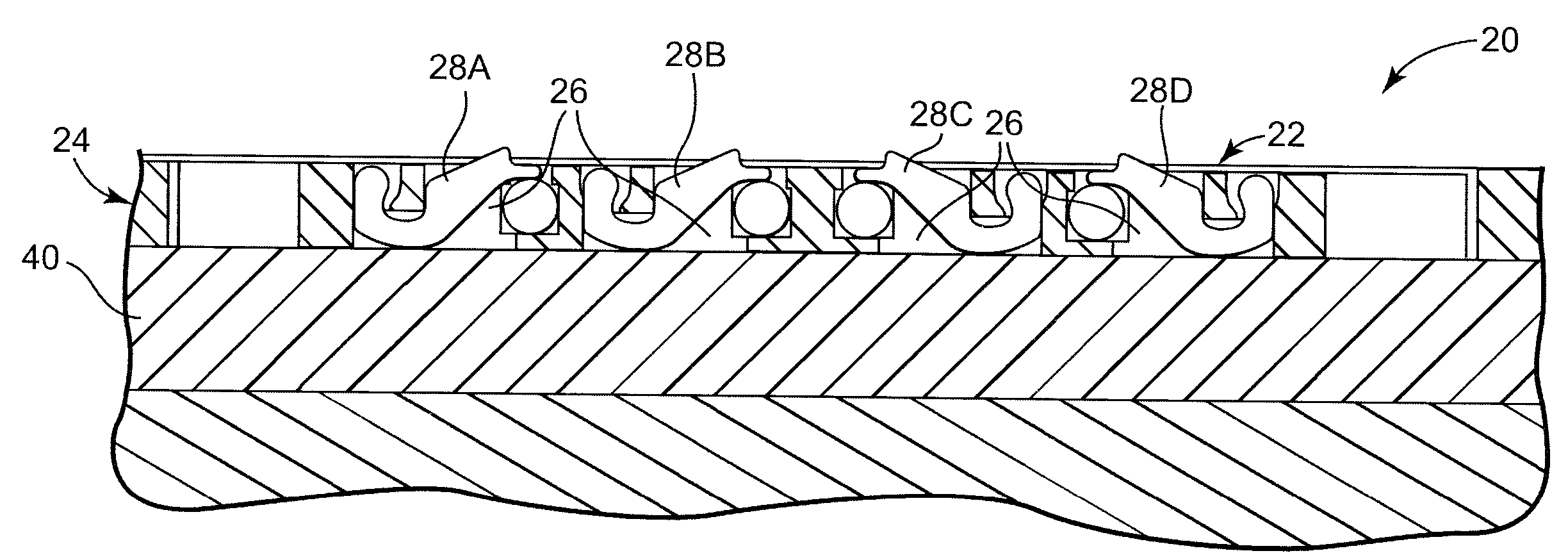 Fine pitch electrical interconnect assembly