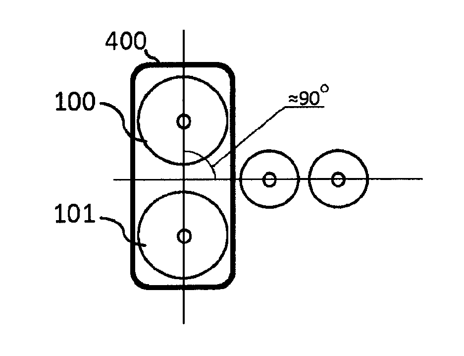 Differential capacitive antenna ports coexistence in wireless capacitive signal reception and transmission systems and/or wireless capacitive power supply transmission systems