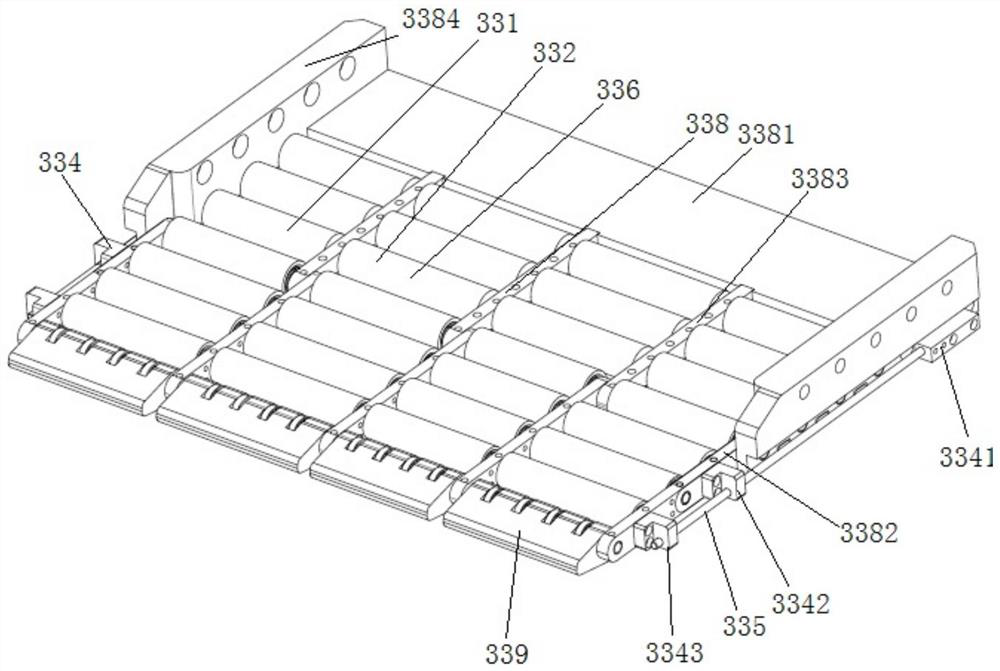 Stop-arm-foldable internal forklift parking robot control system and method