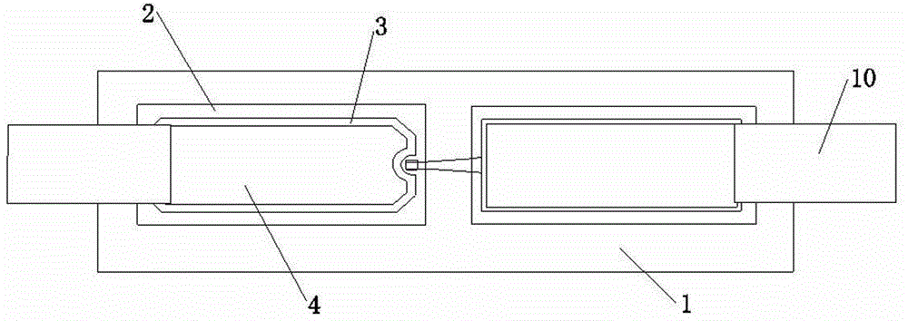 Gallium arsenide-based Schottky frequency-doubling diode with multi-beam leads