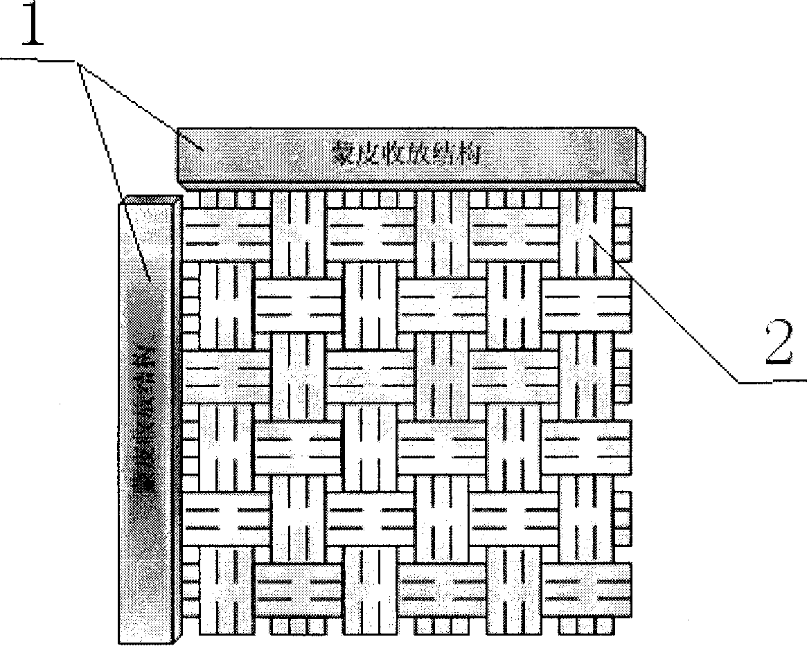 Stressed-skin construction capable of implementing large area deformation