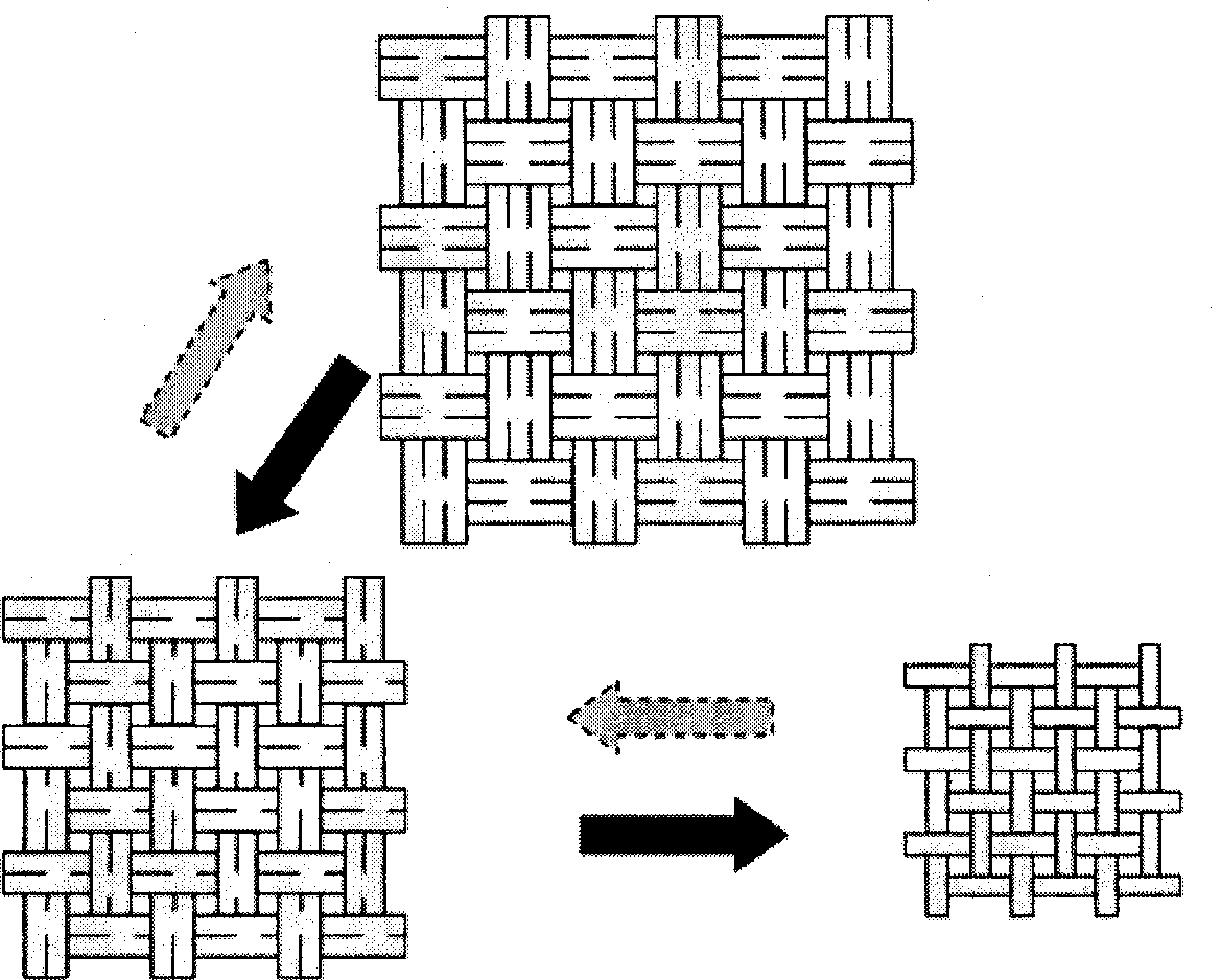 Stressed-skin construction capable of implementing large area deformation