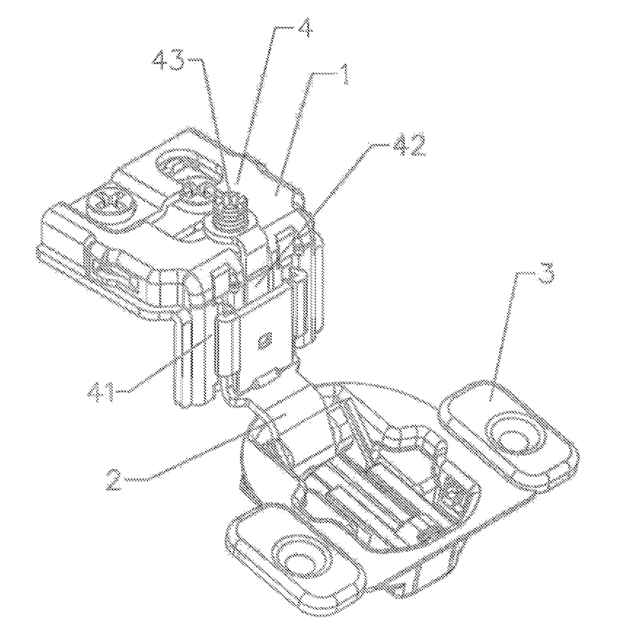 Three-dimensional adjustable hinge