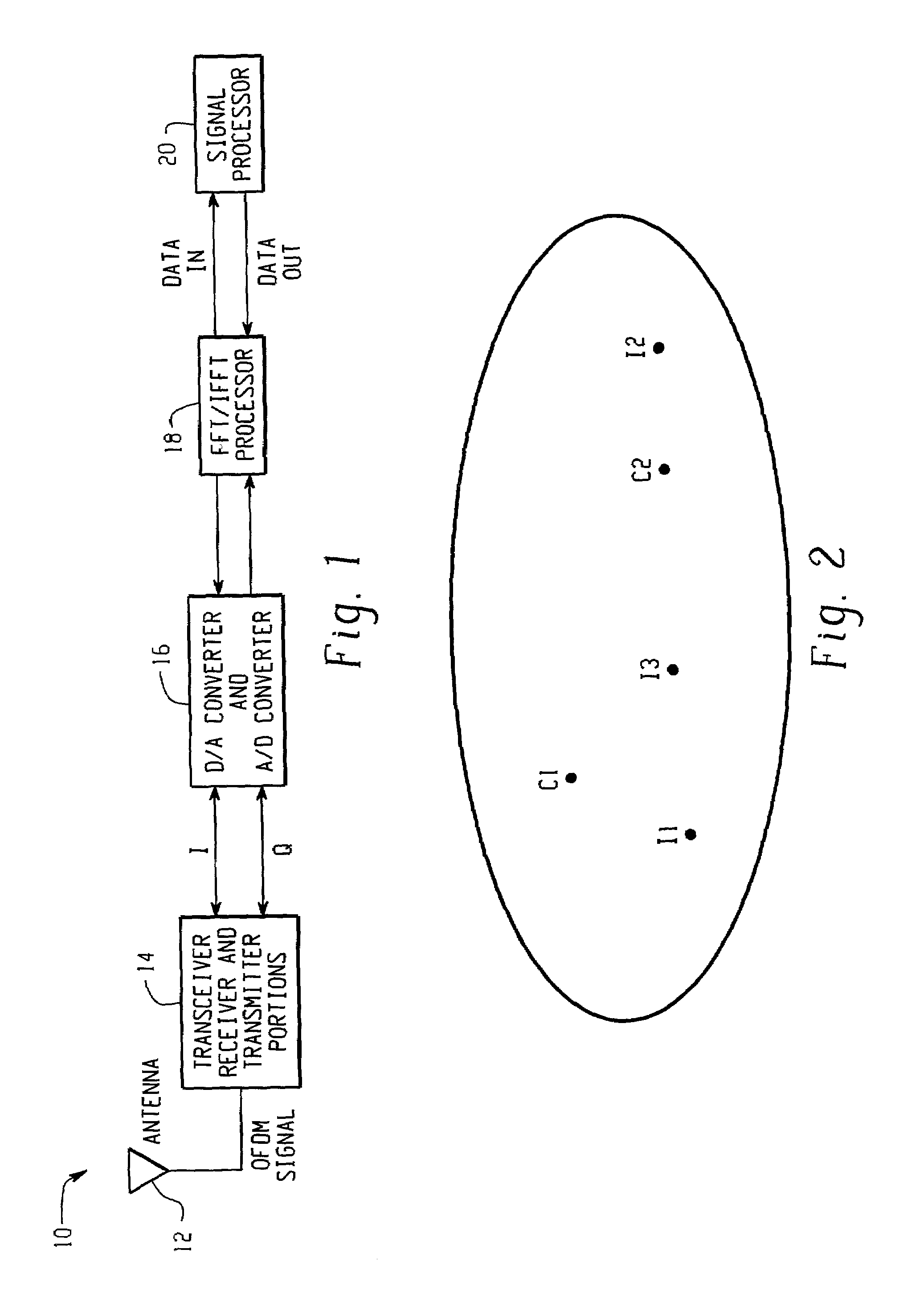 Adaptive control system for interference rejections in a wireless communications system