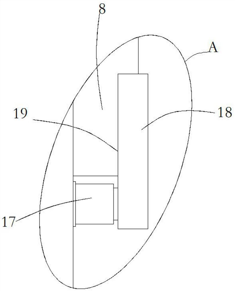 Extracting and filtering device for radix sophorae flavescentis flavone production