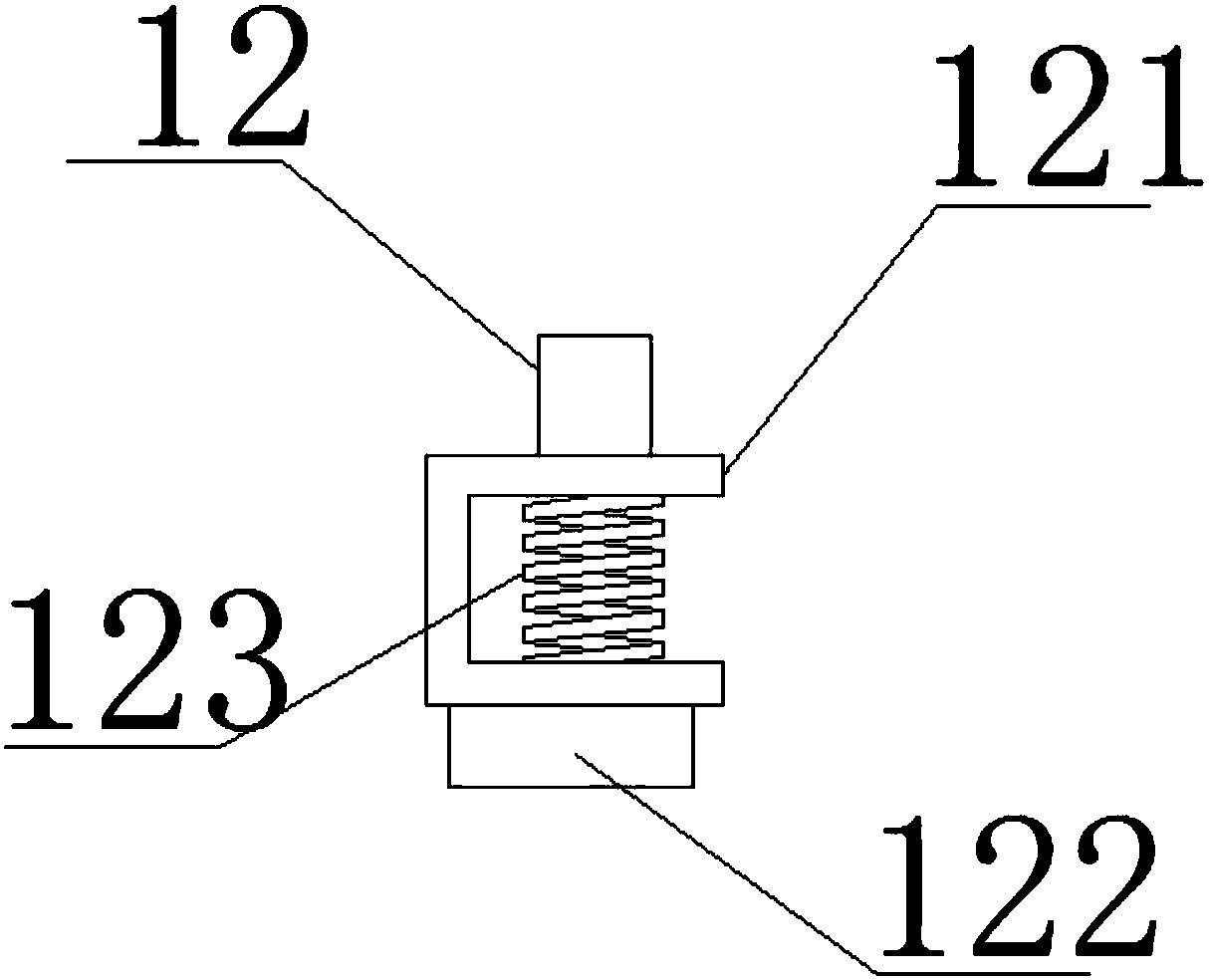 Rattan washing device for rattan-plaited furniture