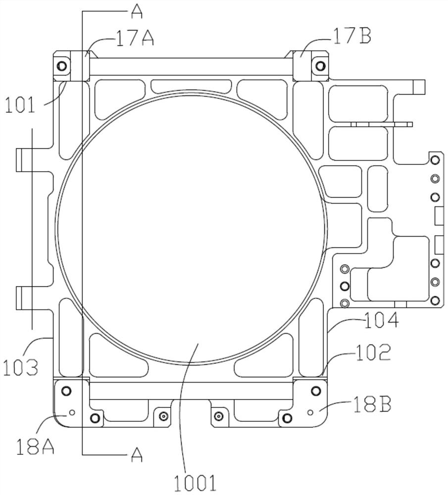 Lens shift adaptive device and projection device