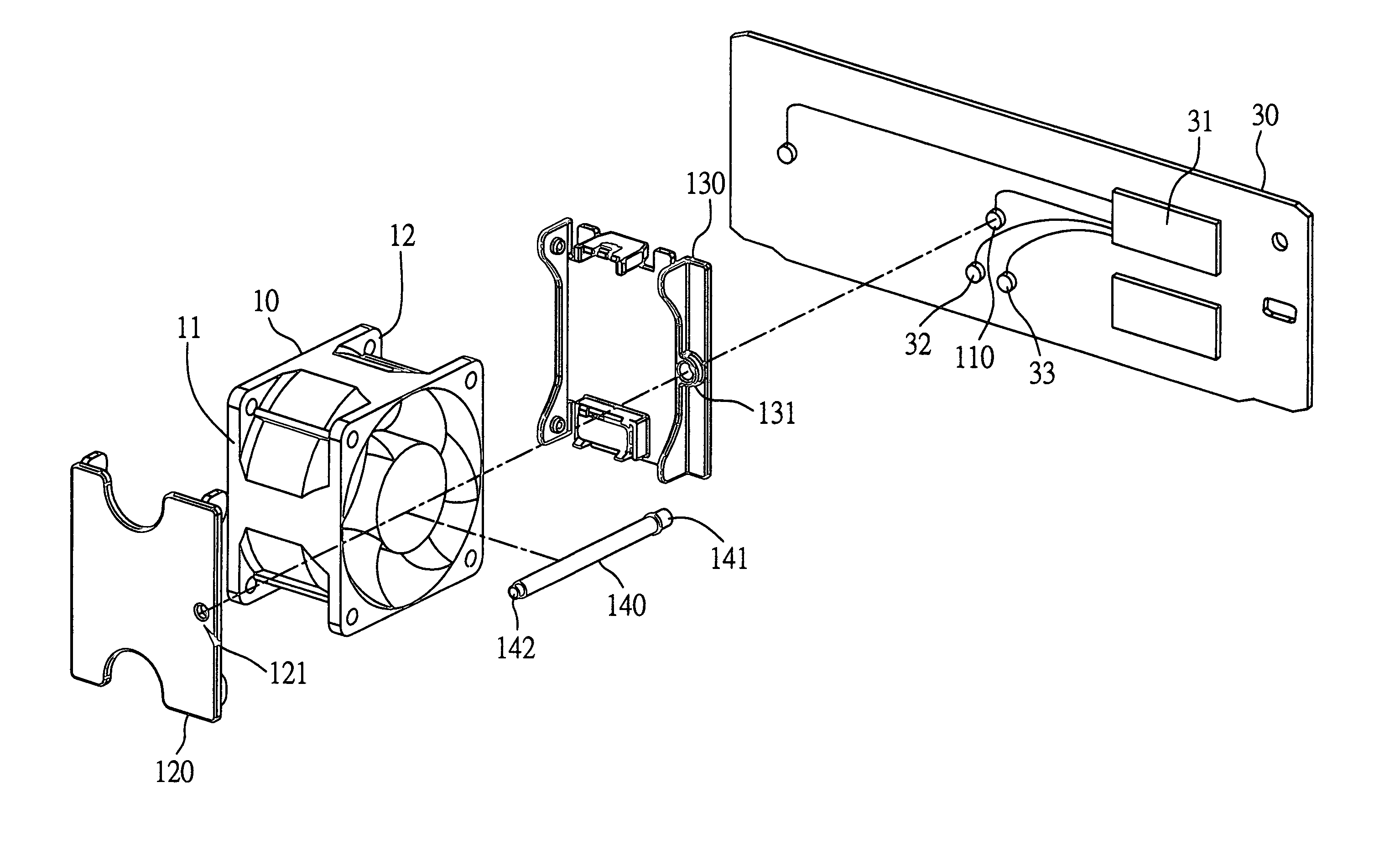 Modularized electronic device operating status display architecture