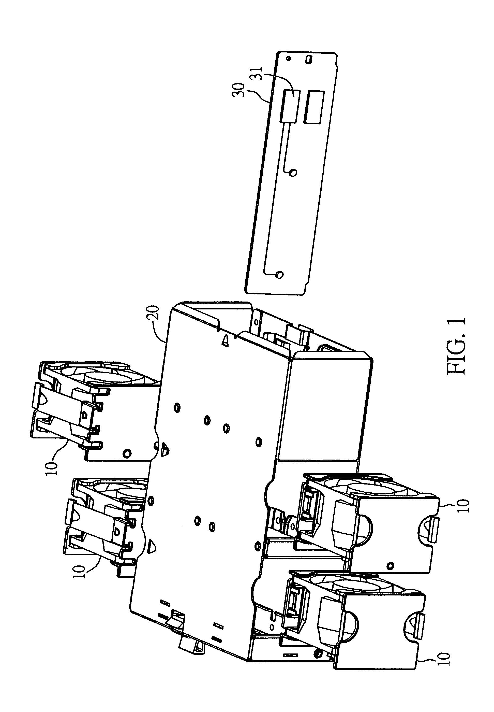 Modularized electronic device operating status display architecture