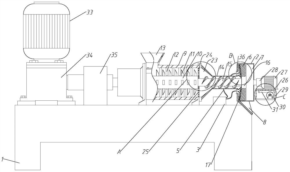 Double-acting millstone type continuous pulverizer