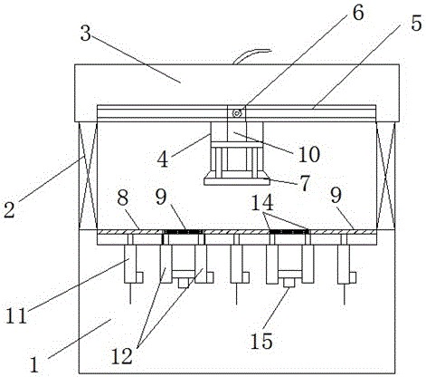 Flexible portal blanking machine