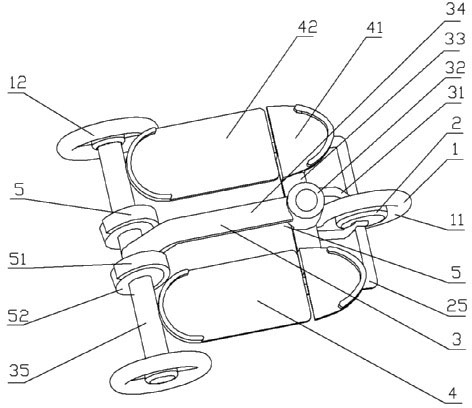 Chainless scooter