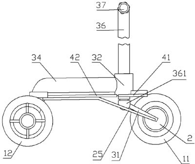 Chainless scooter