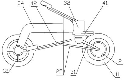 Chainless scooter