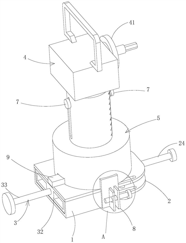 Cable main insulation cutting device