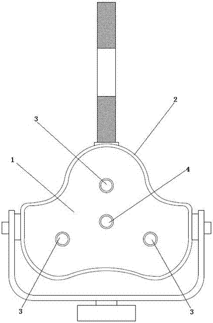 Prism Adjustment Base for Optical Surveying and Mapping