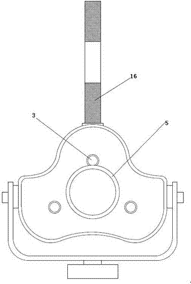 Prism Adjustment Base for Optical Surveying and Mapping