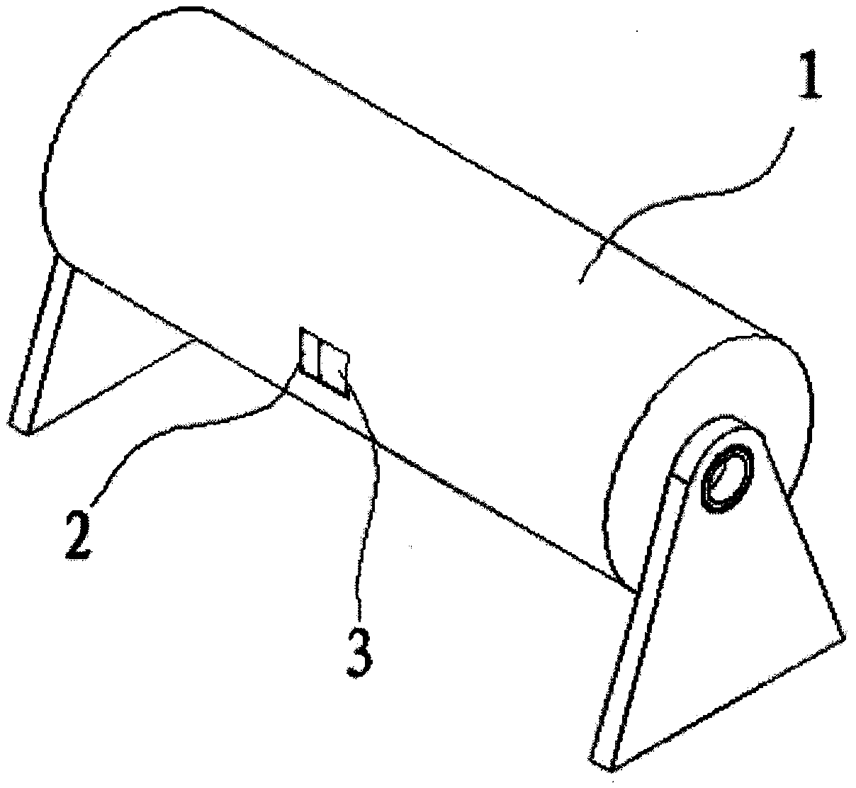 Steel-ball outputting, screening and filling device for ball mill