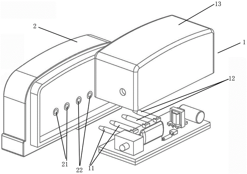 Plug control component for LED (light-emitting diode) lamp