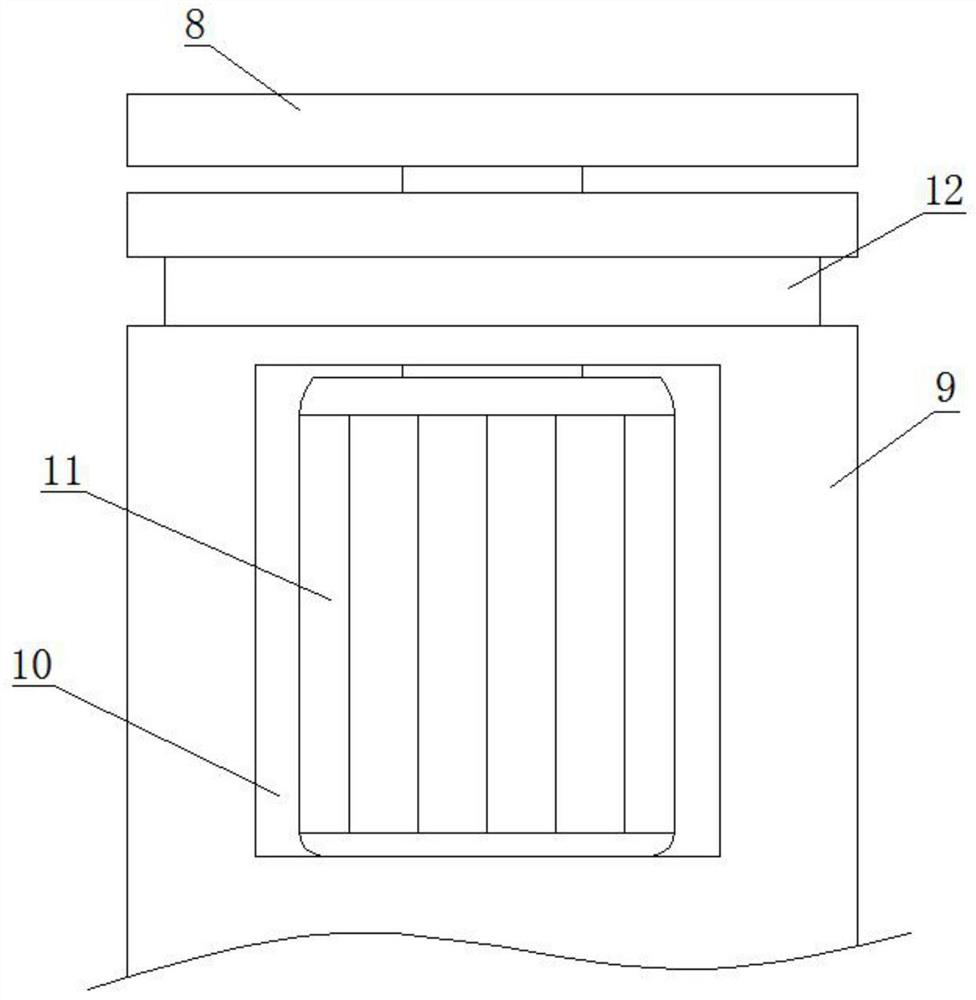 Round pipe inner wall self-weight tensioning fisher