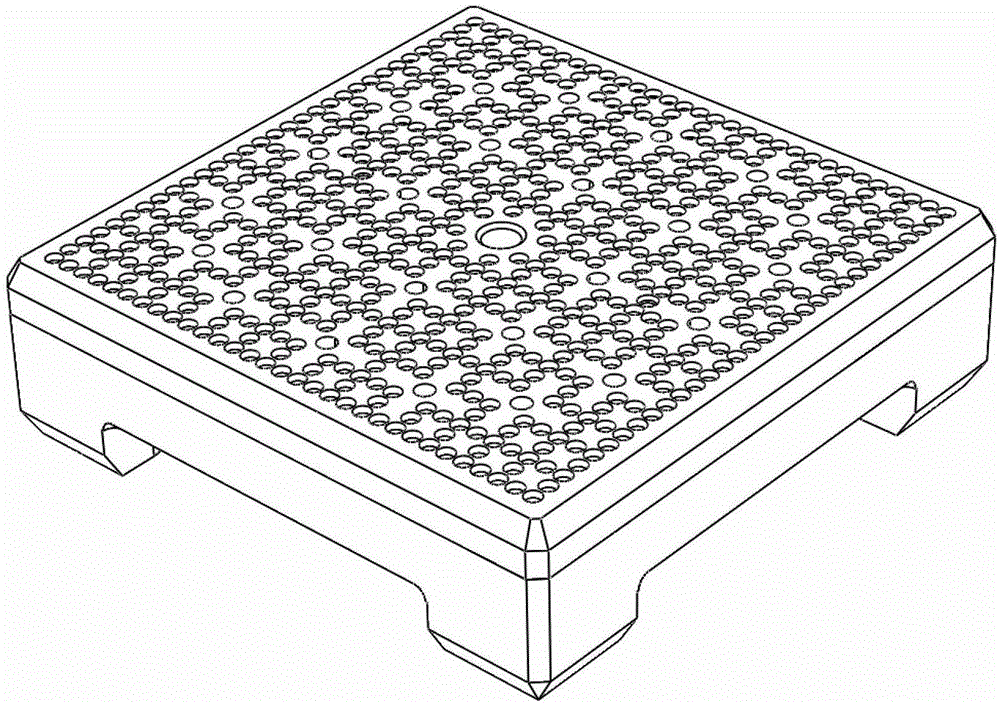 A low pressure drop anti-foreign matter fuel assembly down tube seat