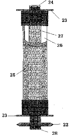 Device and method for fabric dyeing with supercritical carbon dioxide fluid