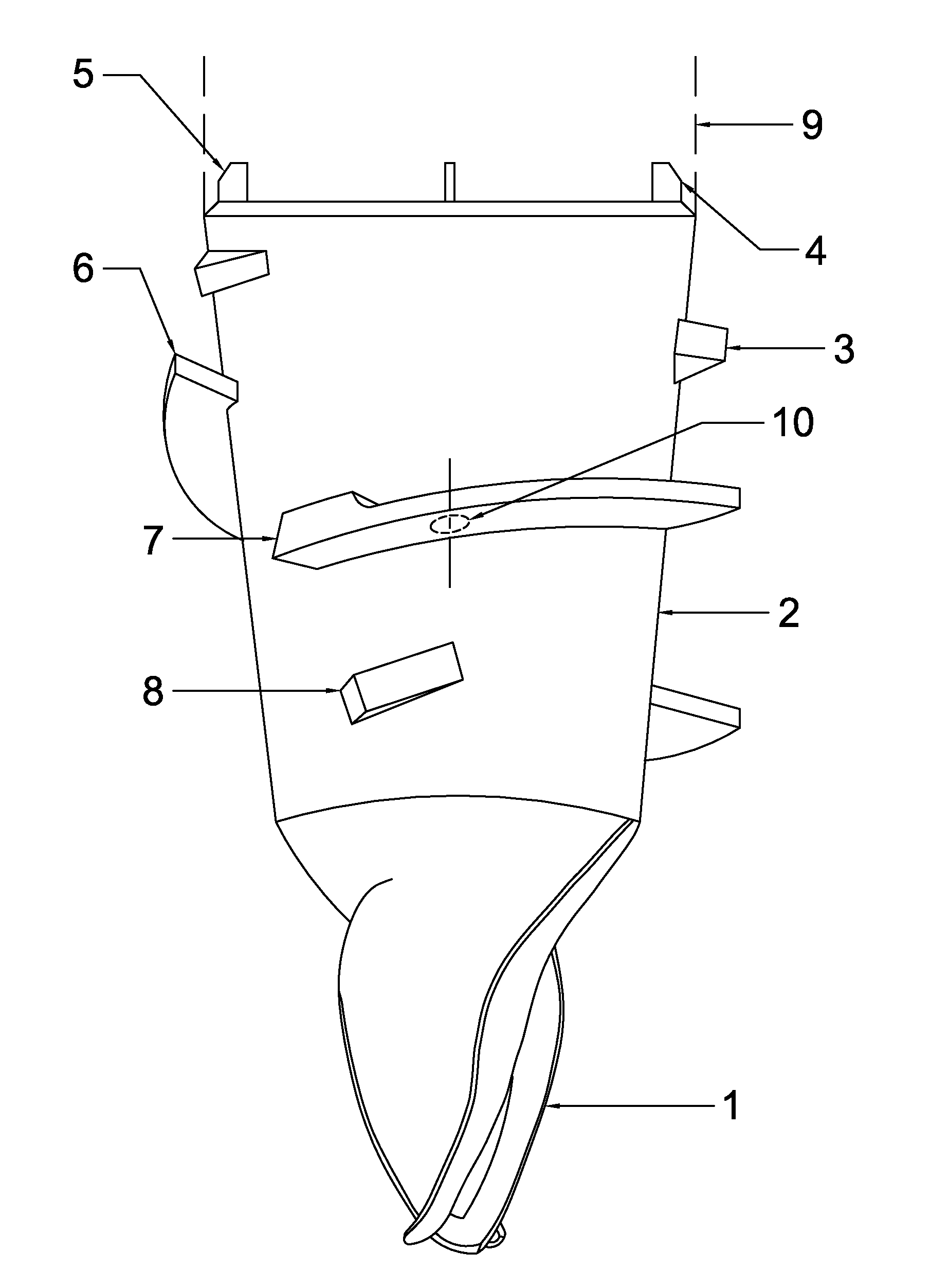 Full Displacement Pile Tip and Method for Use