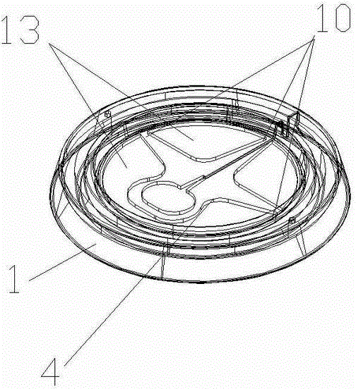 Self-heating tank with double-layer cover