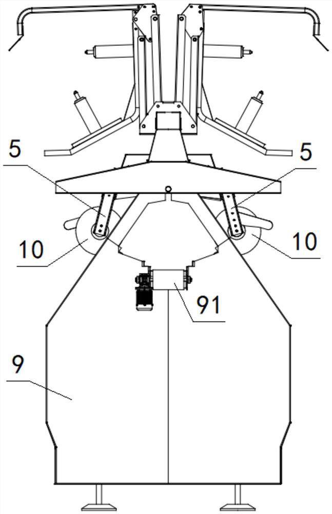 Intelligent spinning system with full-automatic yarn feeding and tube replacing functions