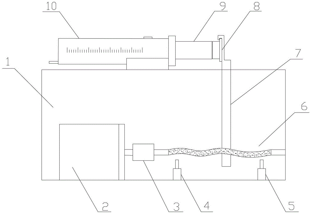 Predictive adaptive control system for liquid medicament push-injecting