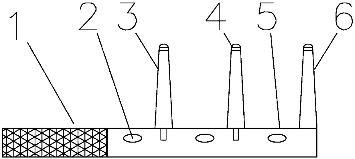 A method for laying control cables in embedded cable brackets and cable trenches